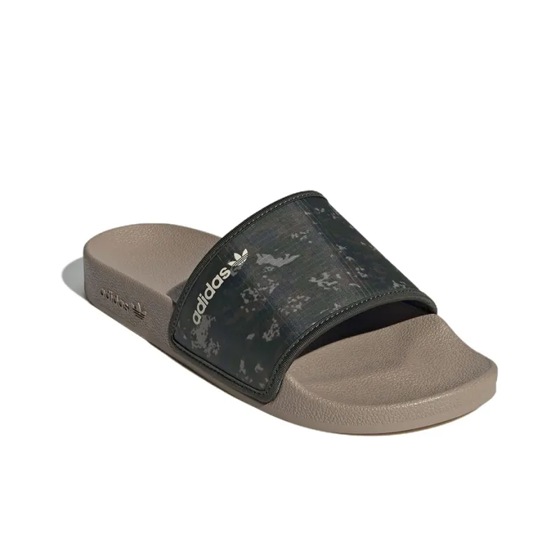 Adilette Adidas Originals Slide 'Shadow Green Brown Camo'-2
