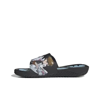 Adidas Originals Reptossage Hook And Loop Slides Yu Gi Oh! Blue Eyes White Dragon