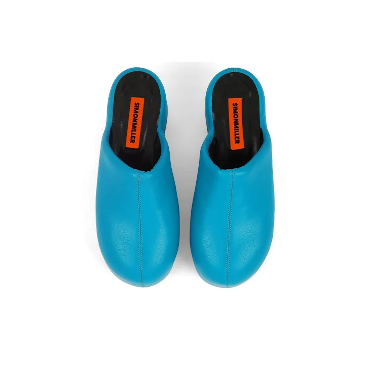 SIMON MILLER Abrasion Resistant Slip Resistant Wrap toe Slippers Women's Imperial Blue-2
