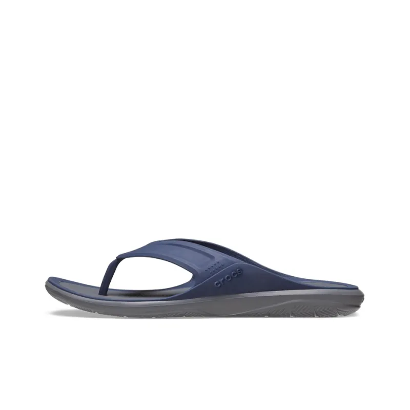 Crocs Swiftwater Wave Flip Flops 'Navy Blue'-0