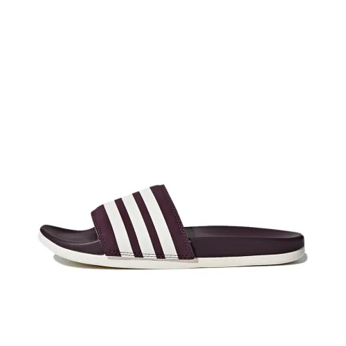 Adidas Adilette Series Slide Slippers Women's Dark Red