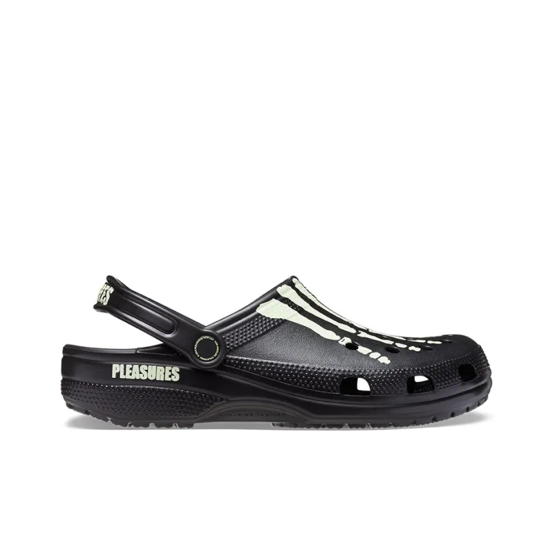 Crocs Pleasures X Classic Clog 'Skeleton Glow In The Dark'-1