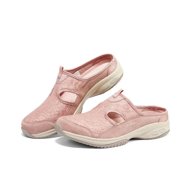Skechers Glimmer Rubber Sole Slip-Resistant Slide Slippers Women's Pink-2