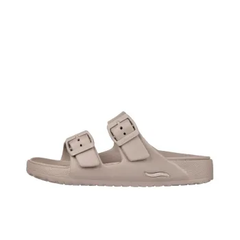 Skechers Foamies Rubber Sole Slide Slippers Women's Taupe