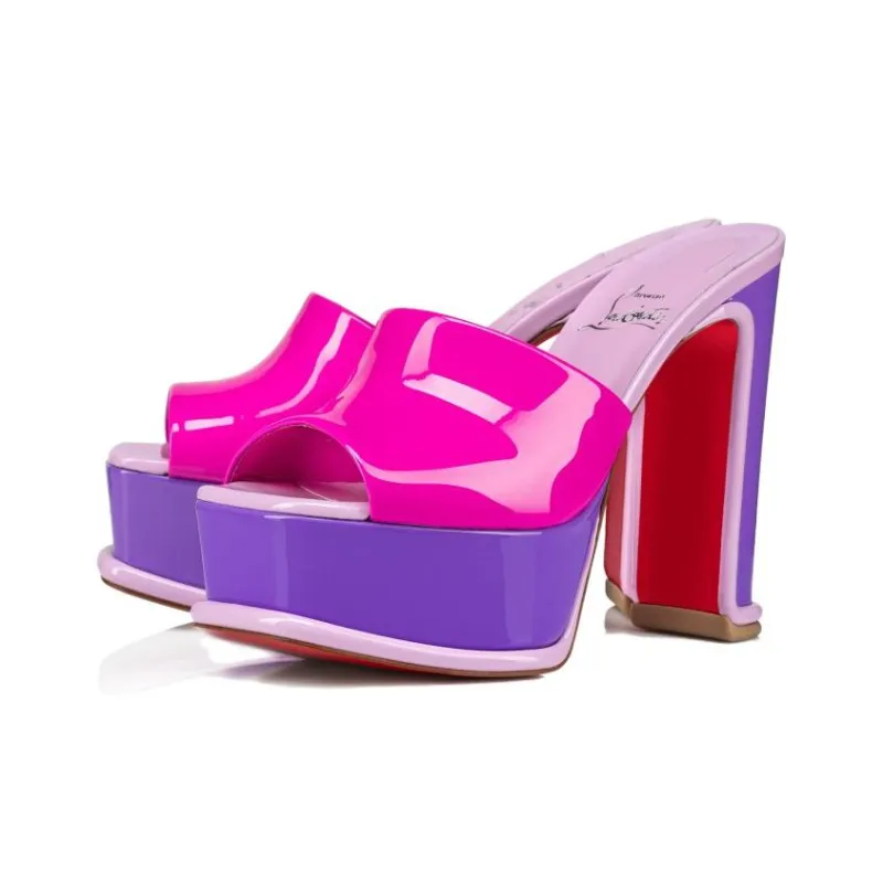 CL Amali Alta Slip Resistant Slide Slippers Women's Purple-2