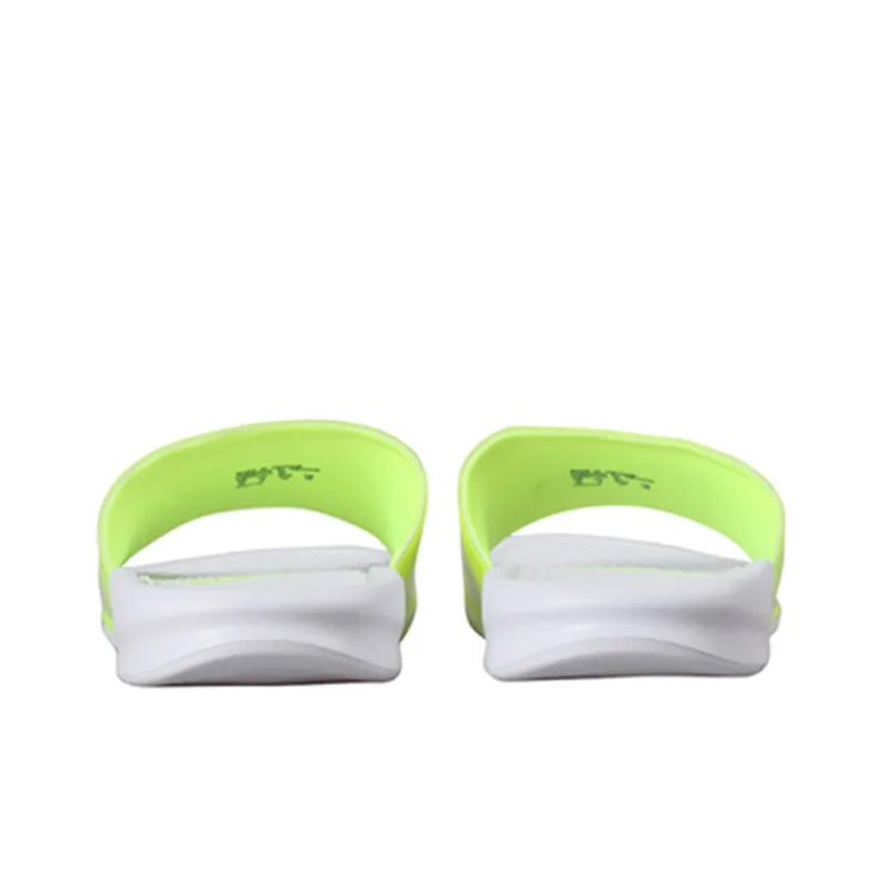 Nike Benassi Jdi Print Fluorescence Yellow Slippers Volt white-3