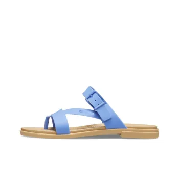 Crocs Tulum Slide Slippers Women's Blue/Brown