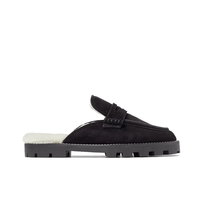 Jimmy Choo Ronnie Flat Stylish Sandals Women's Black-1