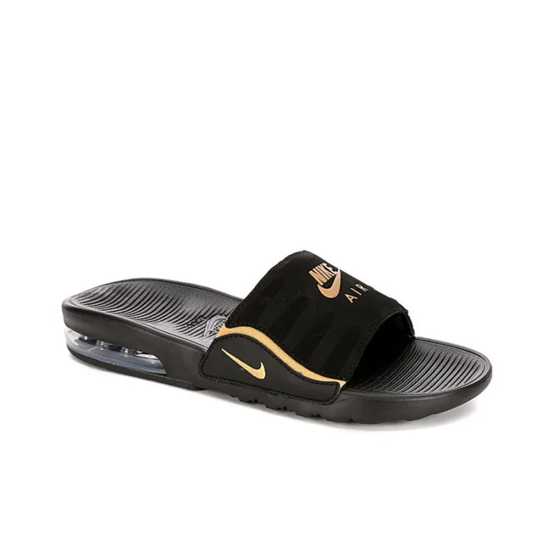 Nike Air Max Camden Slide 'Black Metallic Gold'-2