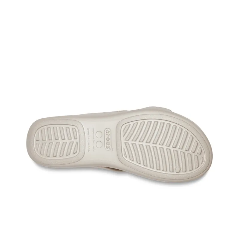 Crocs Monterey Slide Slippers Women's Gray-6