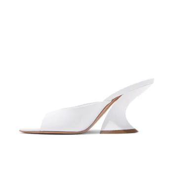 Casadei Elodie Minorca Slide Slippers Women's White