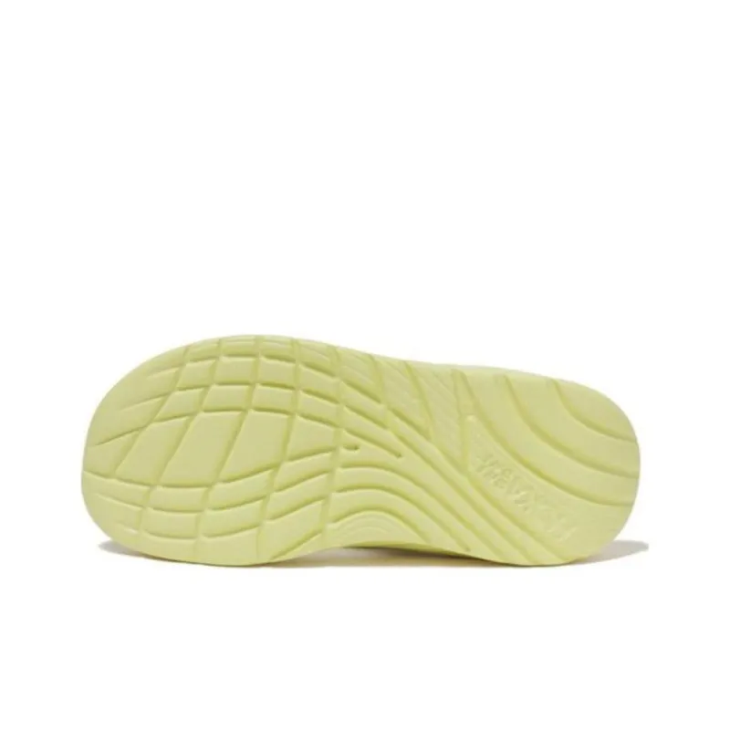 HOKA ONE ONE Ora Recovery Flip Green Moss Celery Root-4