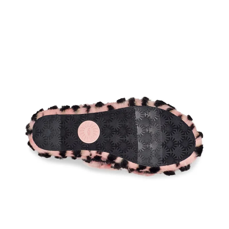 UGG FLUFF YEAH Casual Sandal Women's Shell Pink-3