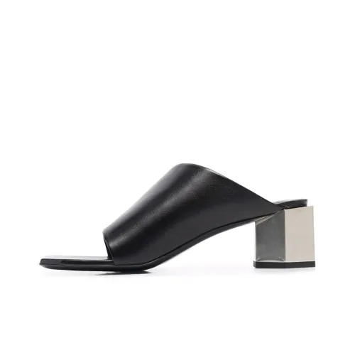 OFF-WHITE Nappa Hexnut Open Mule Black Women's