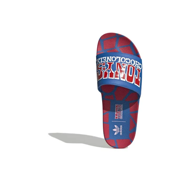 Adidas Originals Adilette Tony's Chocolonely Slides 'Blue'-4