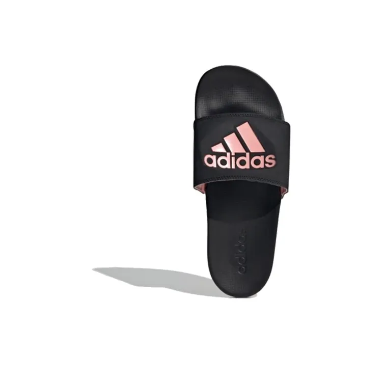 Adidas Adilette Comfort Slide 'Black Glow Pink' Women's-3