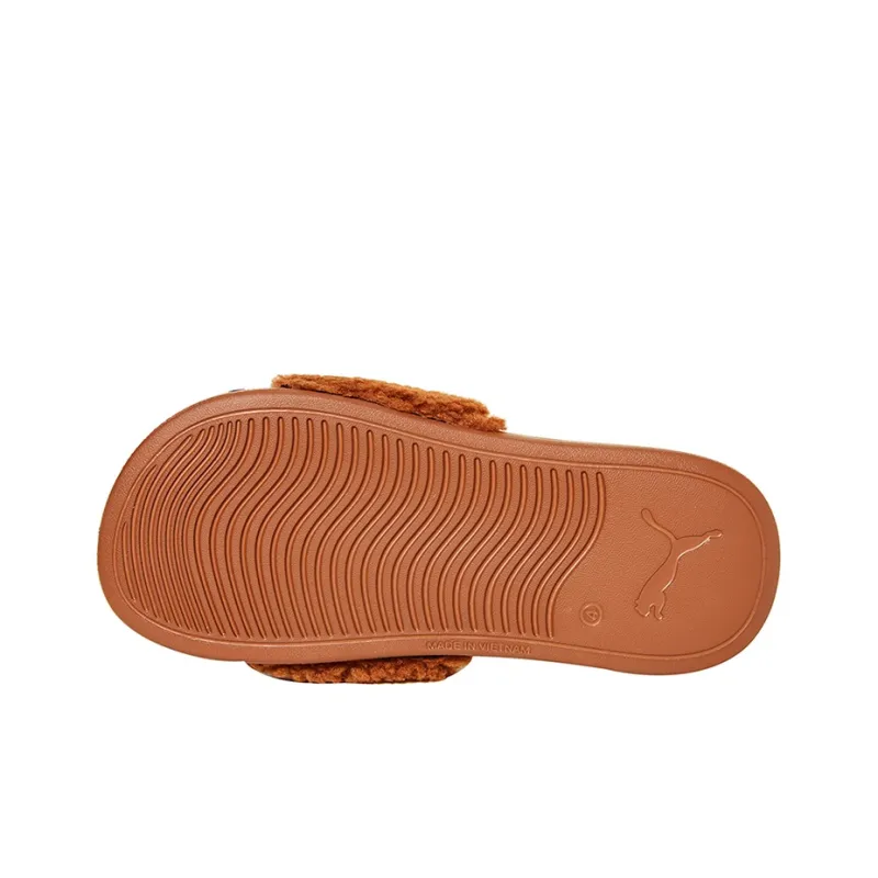 PUMA Popcat 20 Slip Resistant Slide Slippers Unisex Brown-4