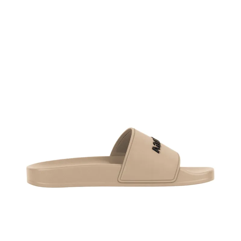 Balenciaga Logo Printed Pool Slides-1