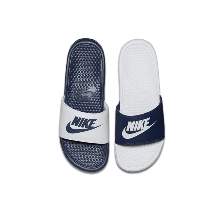 Nike Benassi Jdi Mismatch Navy/White-4