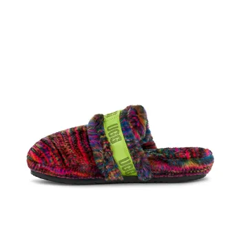 UGG Plush Collection Printed Slippers Men's Black