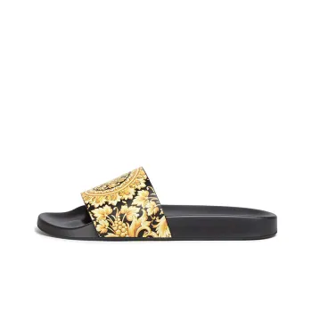 FANSIZHE Barocco Slip Resistant Slide Slippers Men's