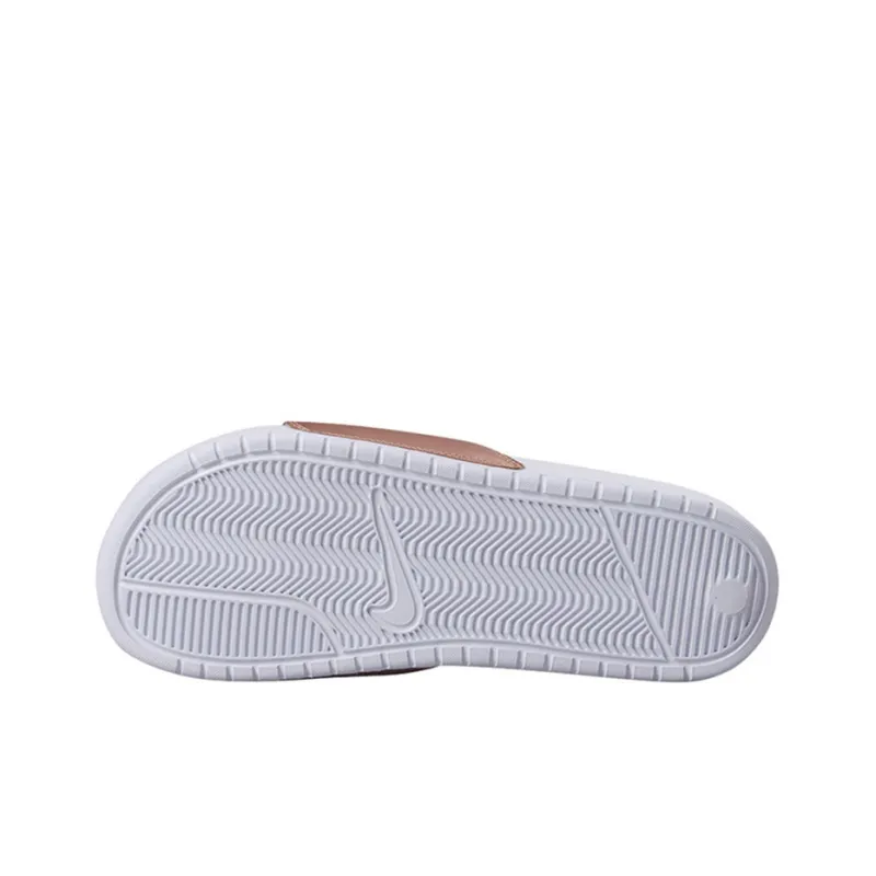 Nike Benassi Jdi 'Metallic Red Bronze' Women's-4