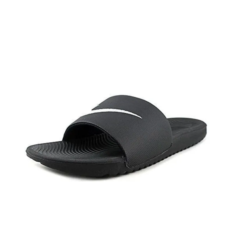Nike Kawa Slide Black/White-1