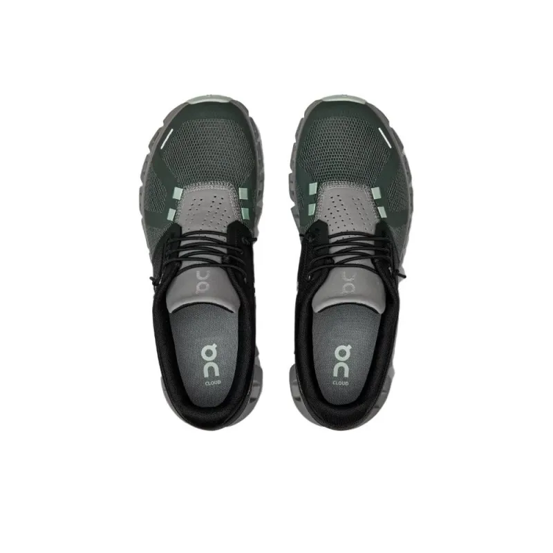 On Running Cloud 5 Black Lead Women's-3
