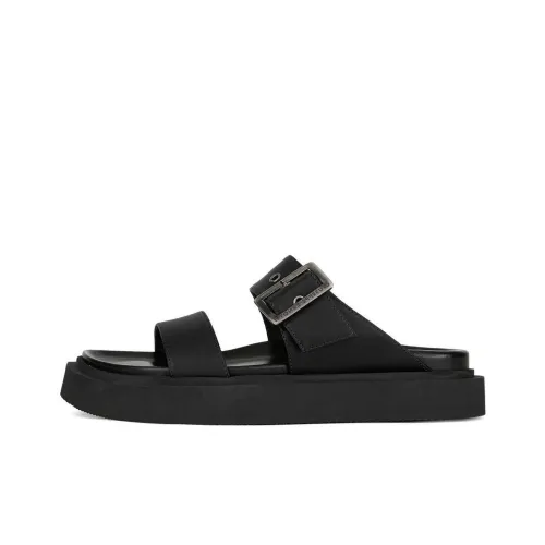 Giuseppe Zanotti Slide Slippers Men Black