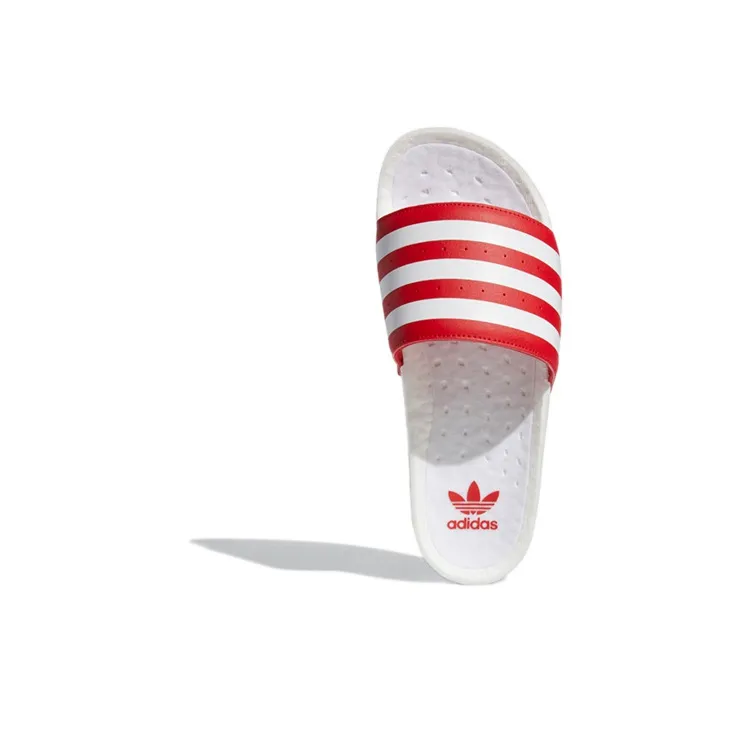 Adilette Boost Adidas Originals Slides 'Scarlet'-4