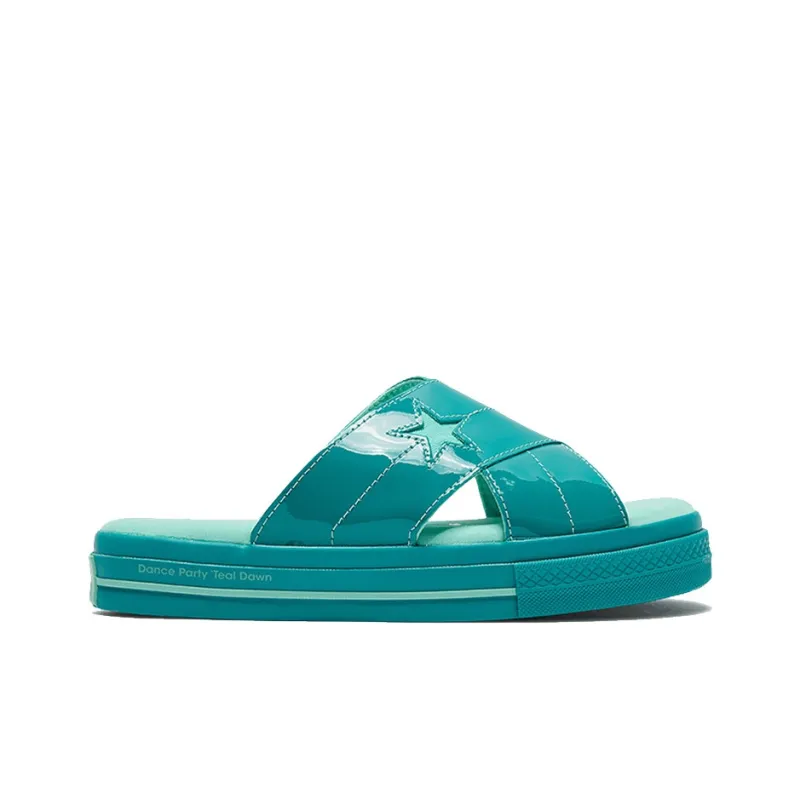Converse Opi X Women's One Star Sandal 'Dance Party Teal Dawn' Women's-1