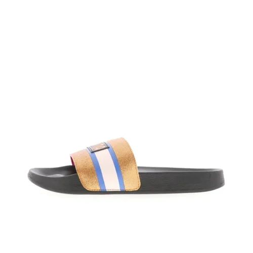 PUMA Leadcat Ftr 90s Pop Slide Gold/Black Women's