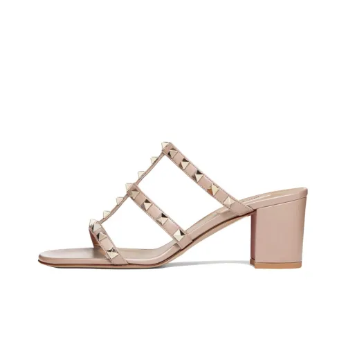 Valentino Garavani Rockstud 60mm Leather Mule Sandals