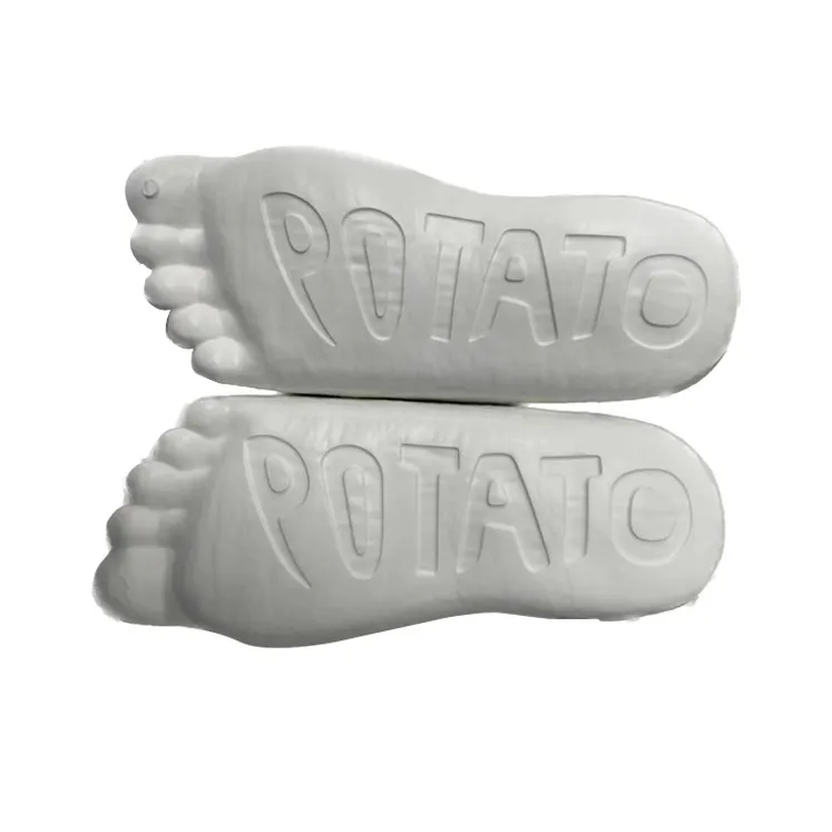 Imran Potato Caveman Slippers White-4