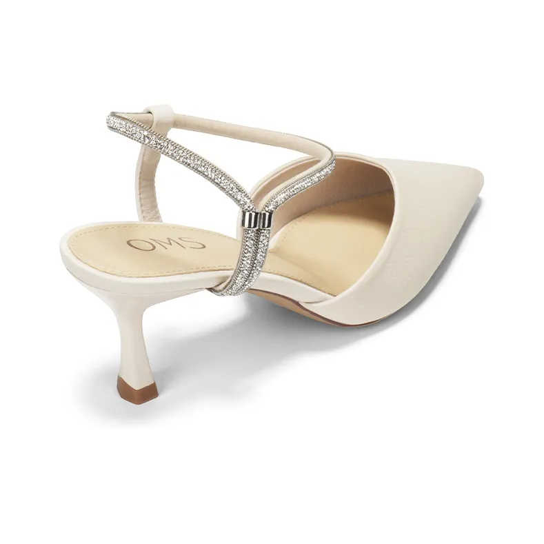OMS Slim Heel High Heels 6.5cm Women's-12