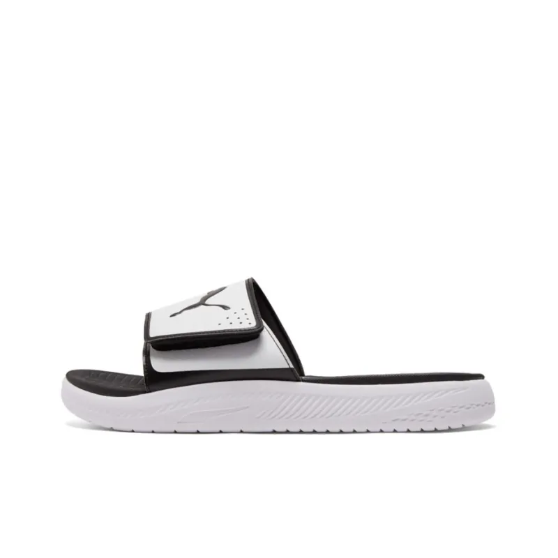 PUMA Softride Slide 'White Black'-0