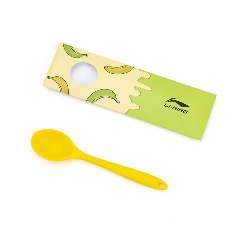 LiNing Yun You Slay Quiet Slide Slippers Men's Yellow Banana Ice Cream Set-5