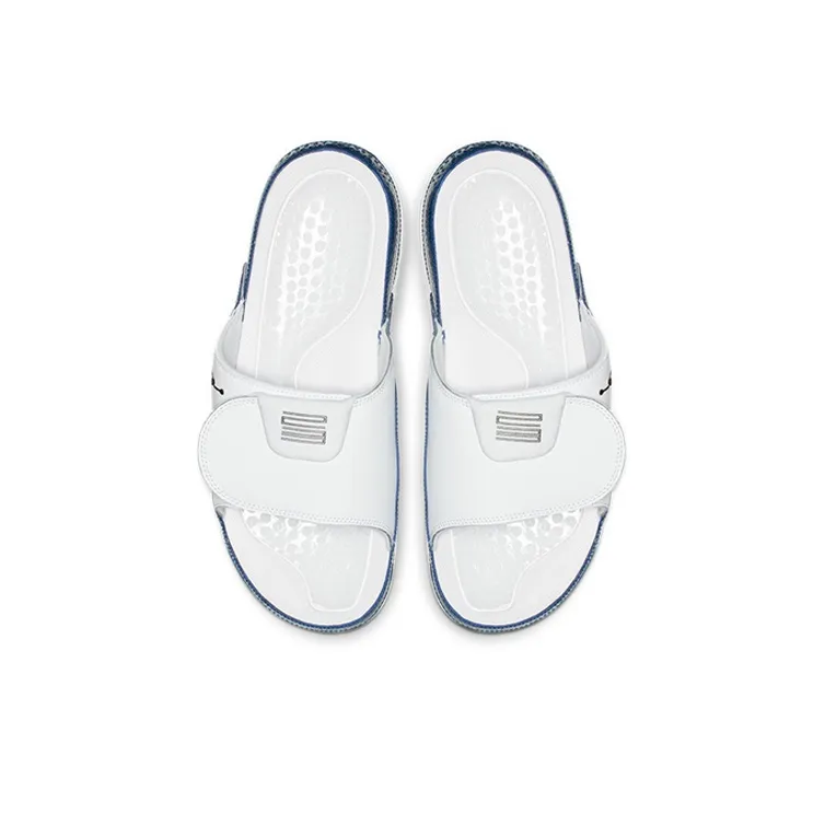 Jordan Hydro 11 White Navy-2