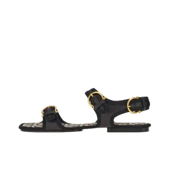 FERRAGAMO GANCINI Beach Sandals Women's Black
