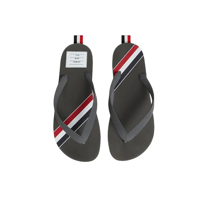 THOM BROWNE RWB stripe Flip Flops-3