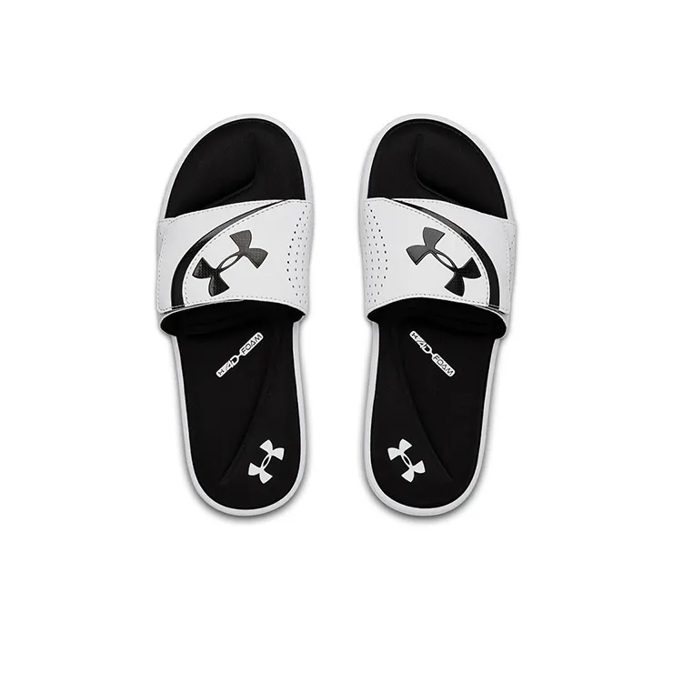 Under Armour Ignite 6 Slide 'White Black'-3