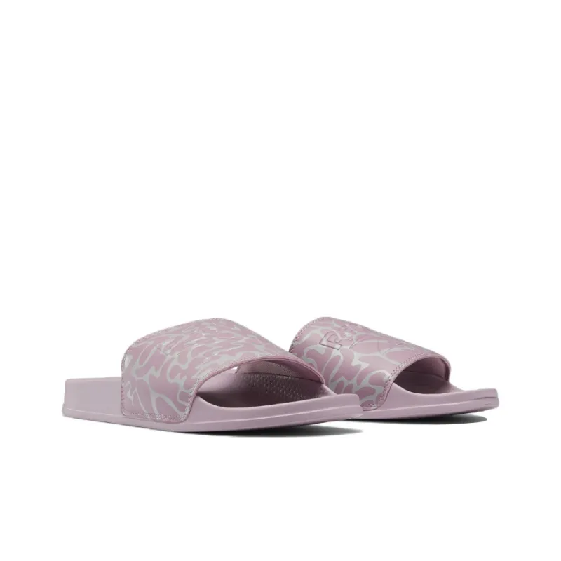 Reebok Quiet Slip-Resistant Slide Slippers Unisex Pink-2