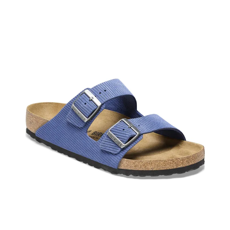 Birkenstock Arizona Embossed Corduroy Suede Indigo-1