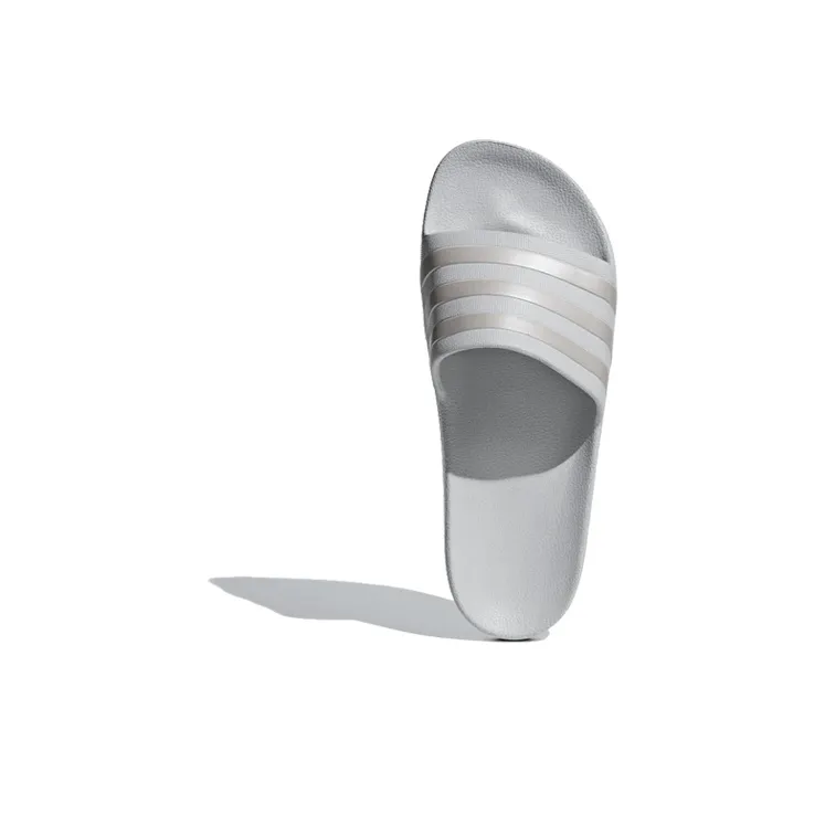 Adidas Slide Adilette Aqua 'Light Grey'-3