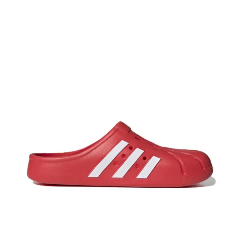 Adidas Adilette Clogs 'Red'-1