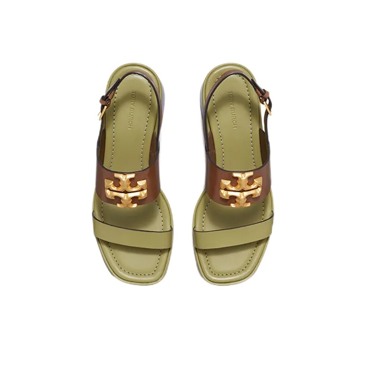 TORY BURCH Eleanor Strap Sandals Women's Brown-2