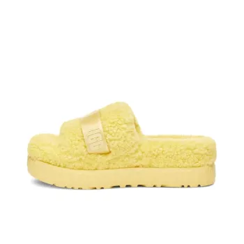 UGG Gg Fluffita Outdoor Thick Sole Yellow Sandals Women's