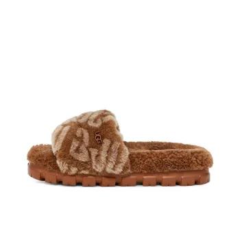 UGG Logo Slides 'Brown' Women's