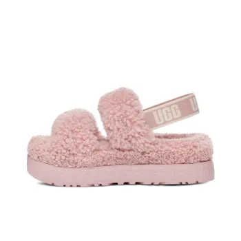UGG Oh Fluffita Fuzzy Slippers Women's Rose Gray
