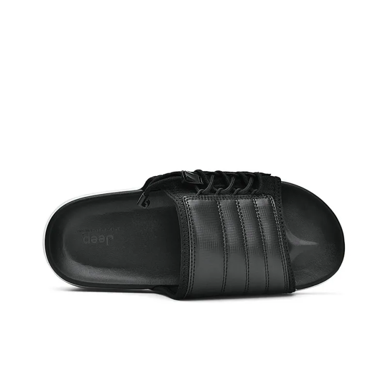 Jeep Sports Slippers Men's Black-3